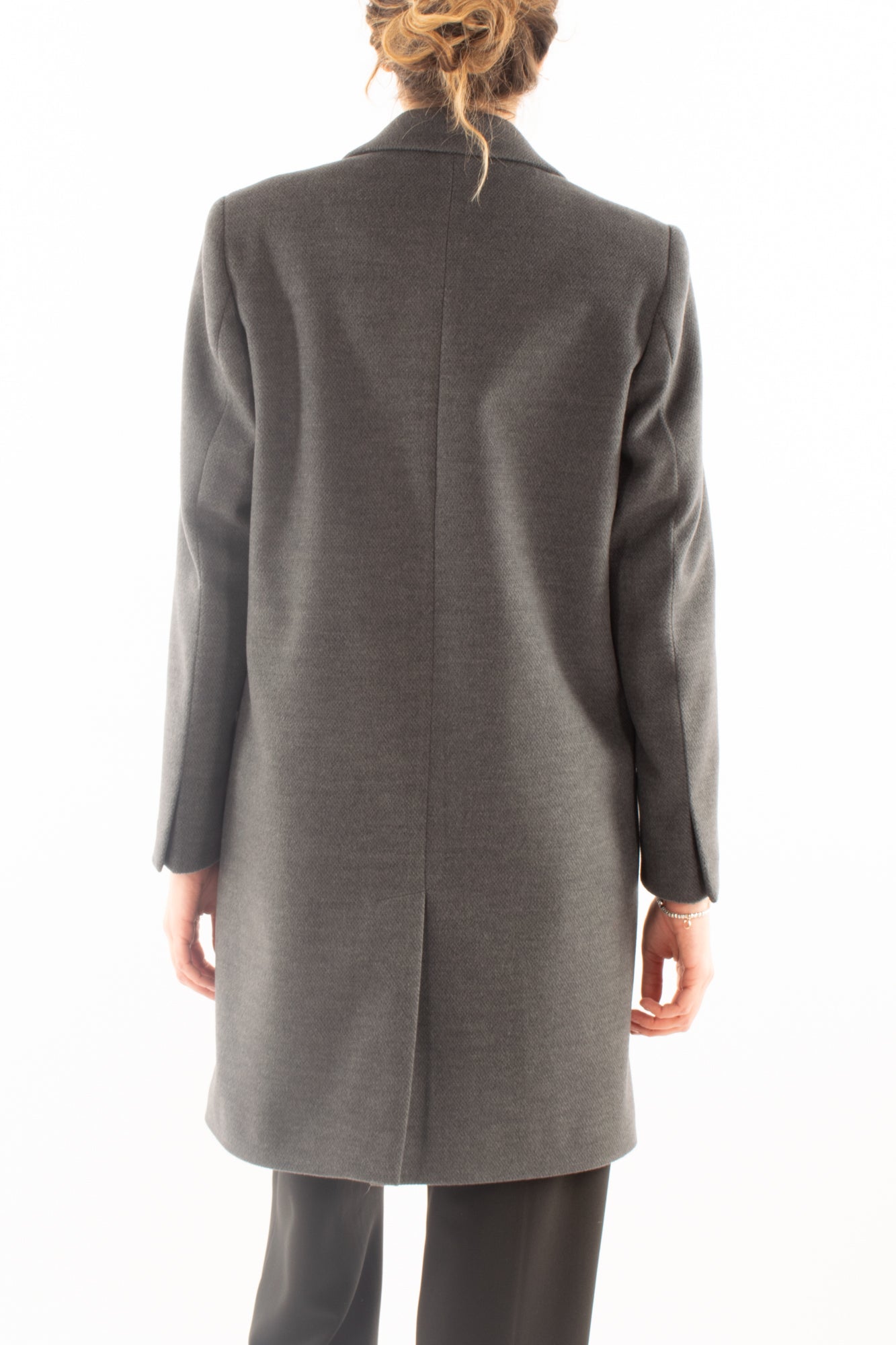 Cappotto monopetto Dixie - Antracite