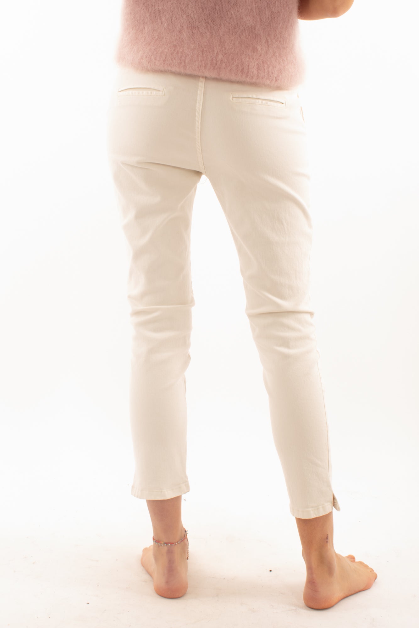 Pantalone chinos Dixie - Panna