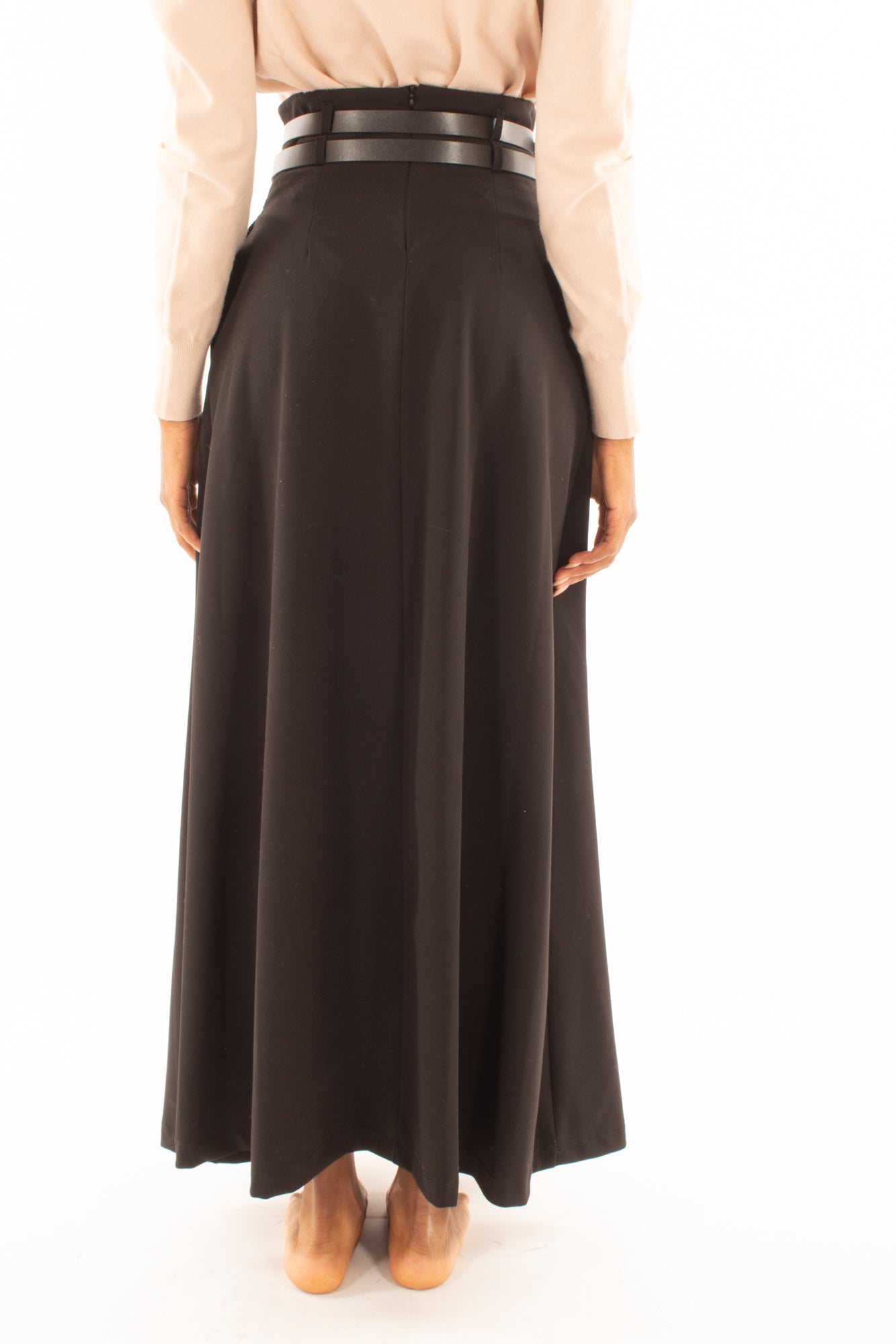 Gonna lunga doppia cinta Imperial - Nero