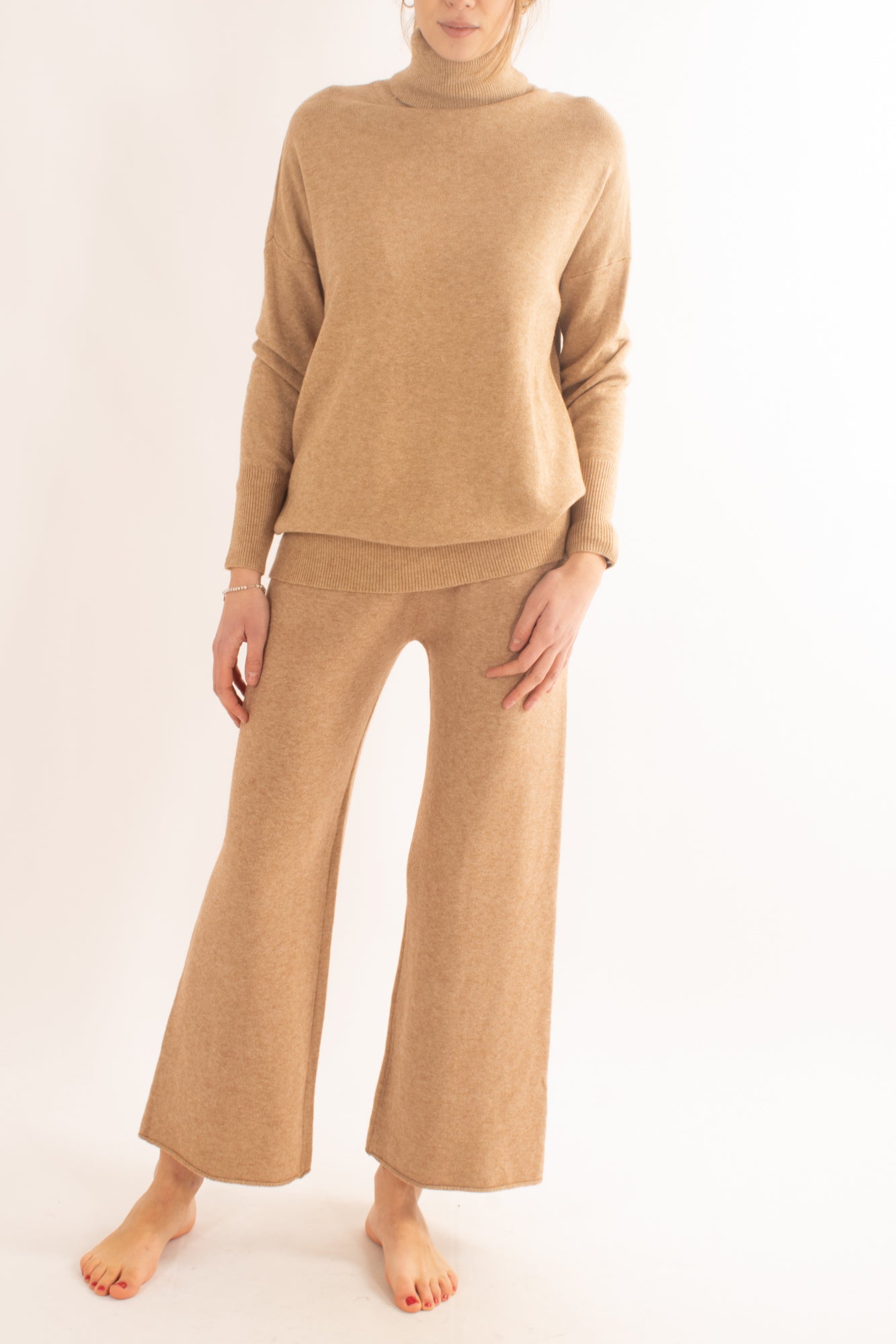 Completo in maglia Miamata - Sabbia