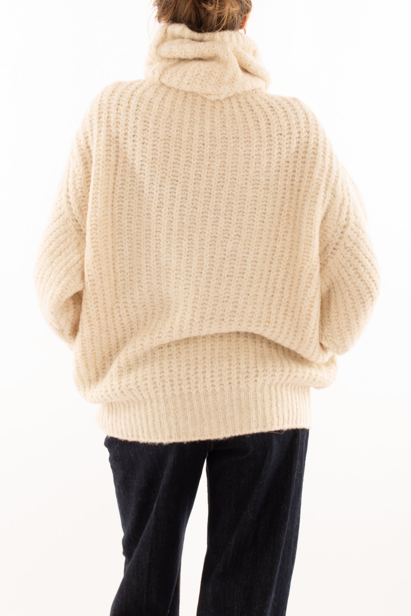 Maglione con collone dolcevita