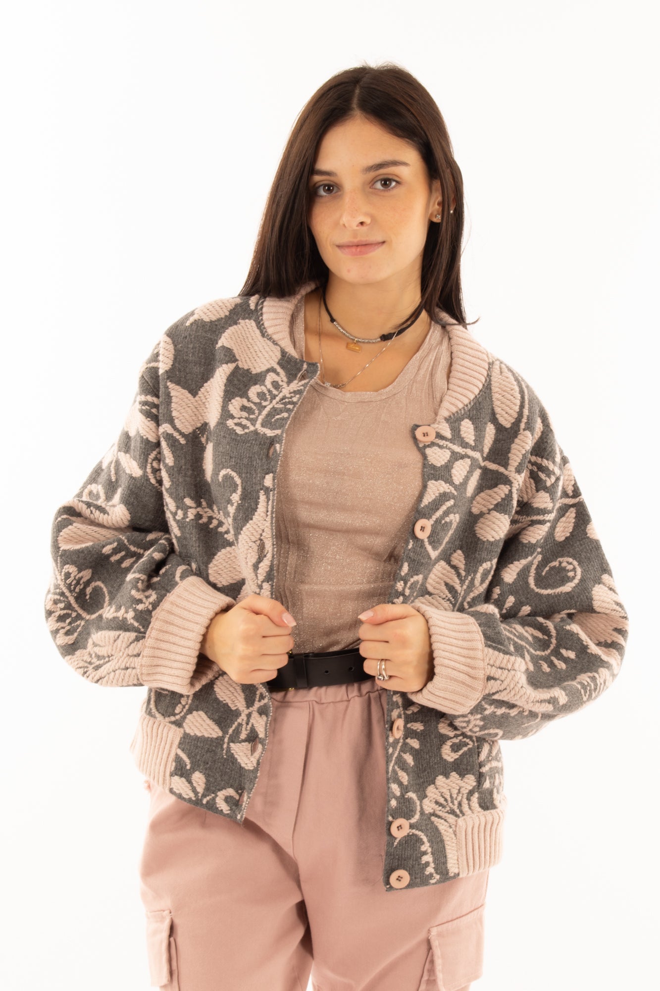 Bomber a fantasia Motel - Grigio