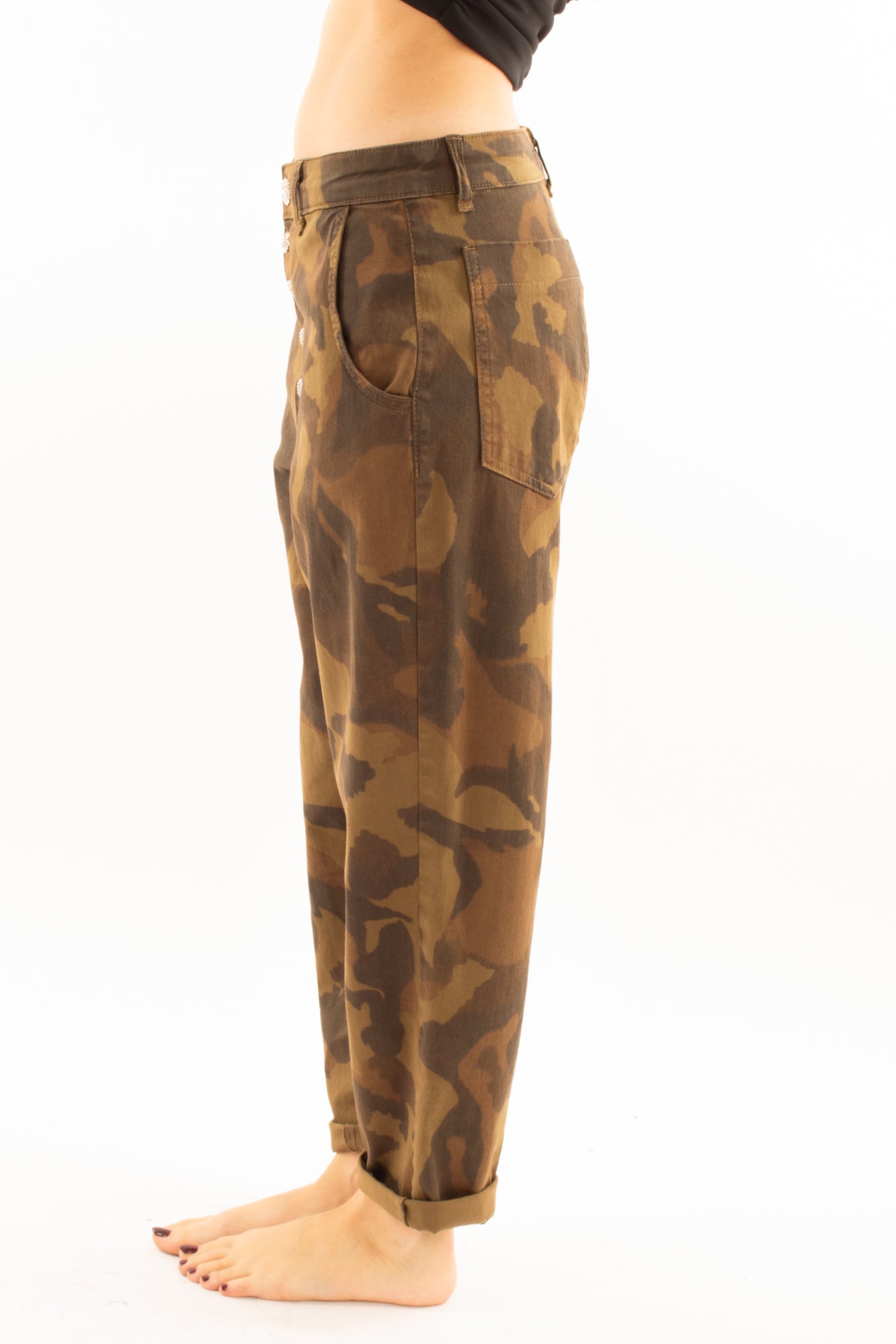 Pantalone camouflace Motel - Militare