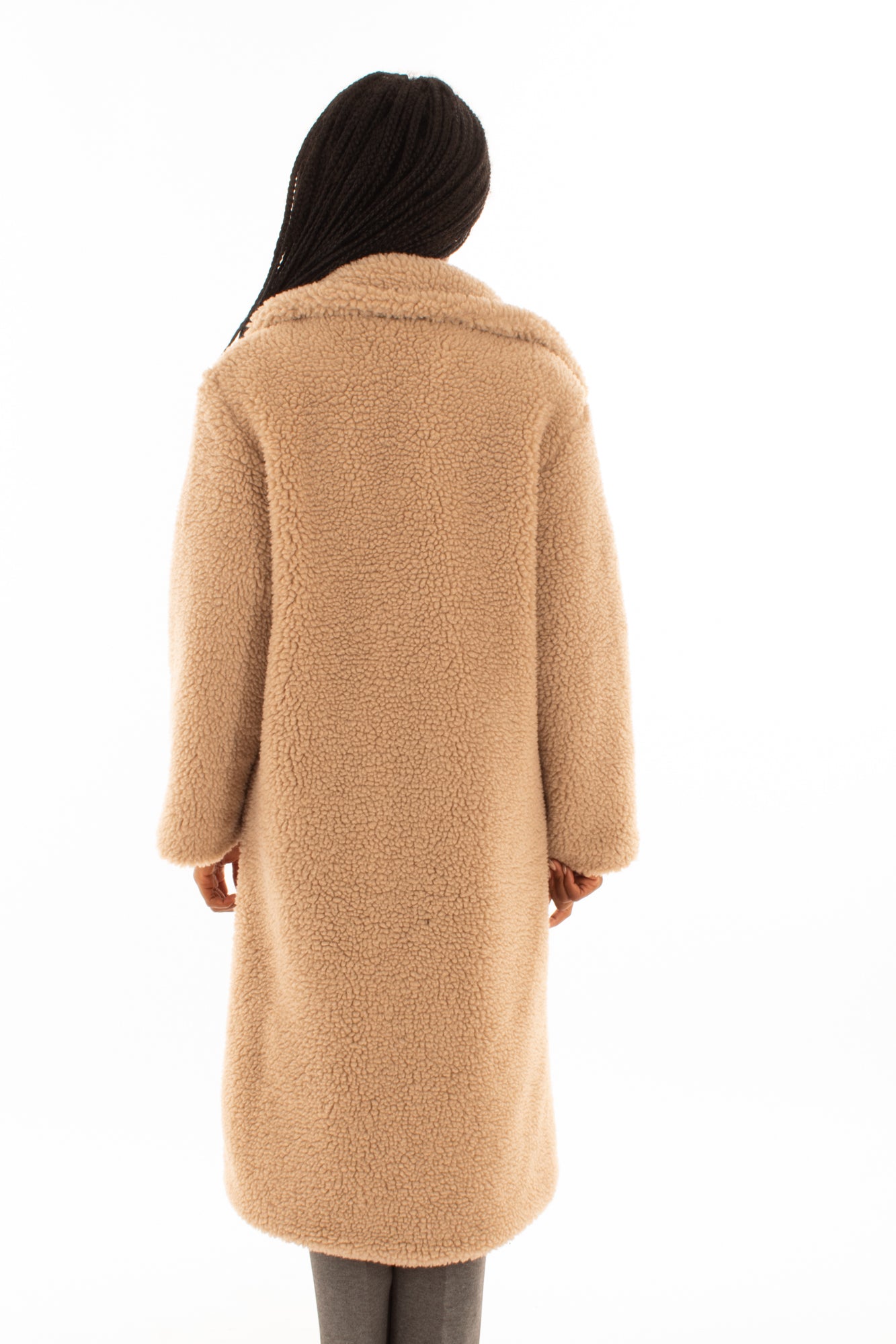 Cappotto teddy Susy mix - Beige