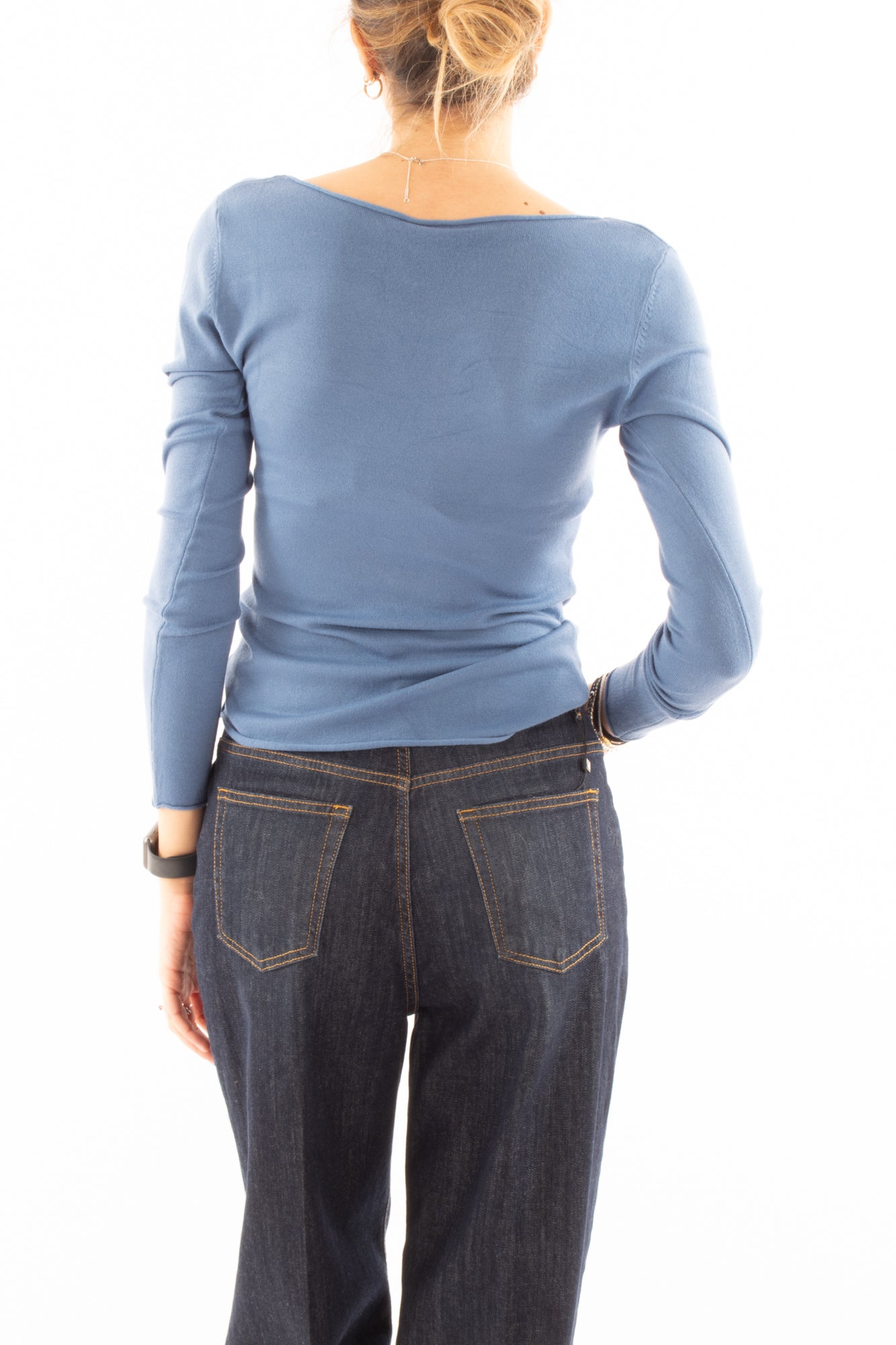 Maglia barca Susy mix - Avio