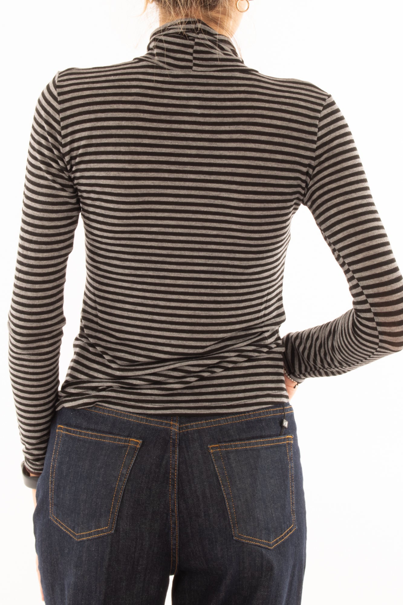 Maglia misto cashmere Susy mix - Grigio