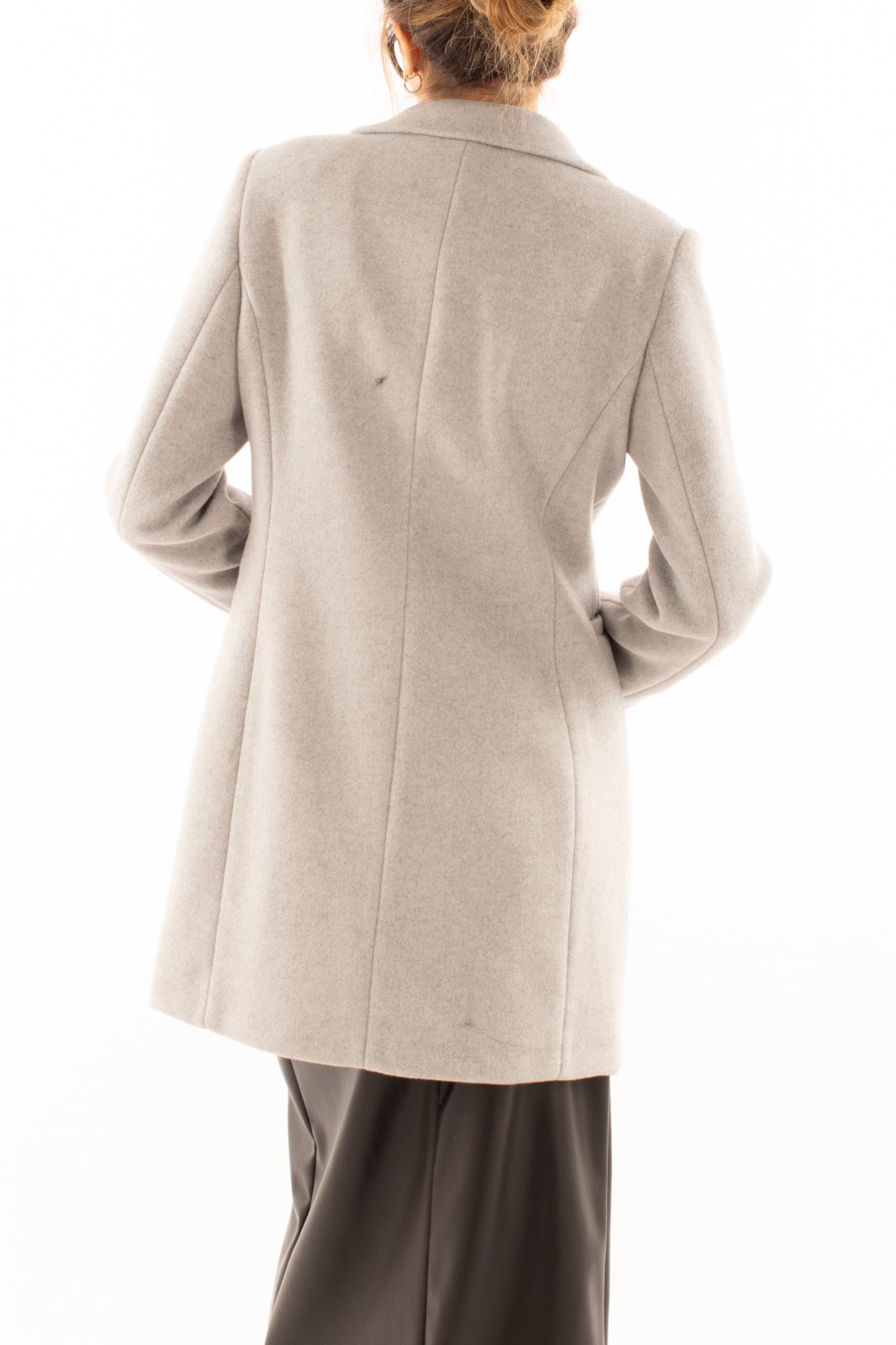 Cappotto 3/4 Susy mix - Grigio