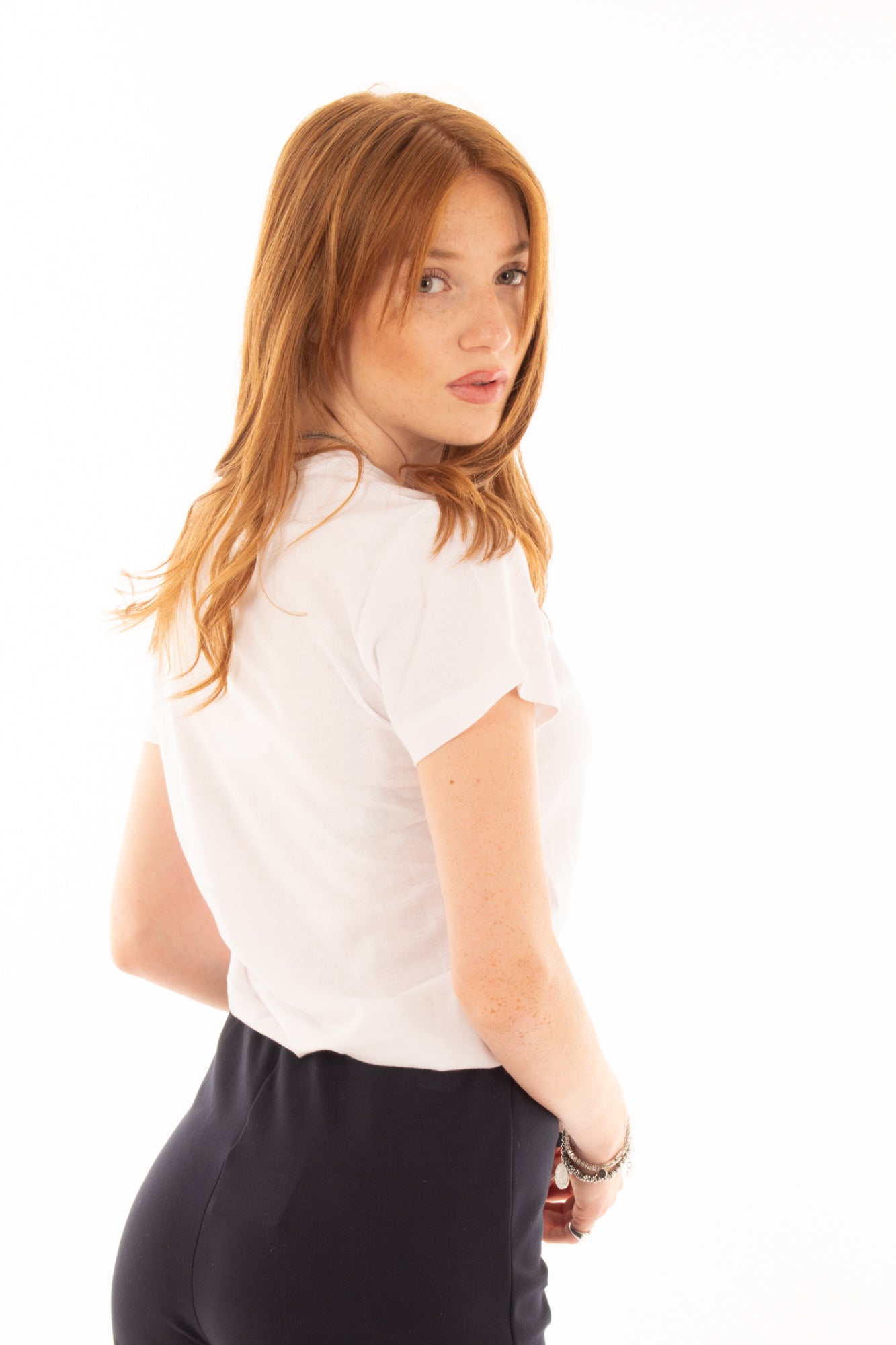 T-shirt outfit Susy mix - Bianco