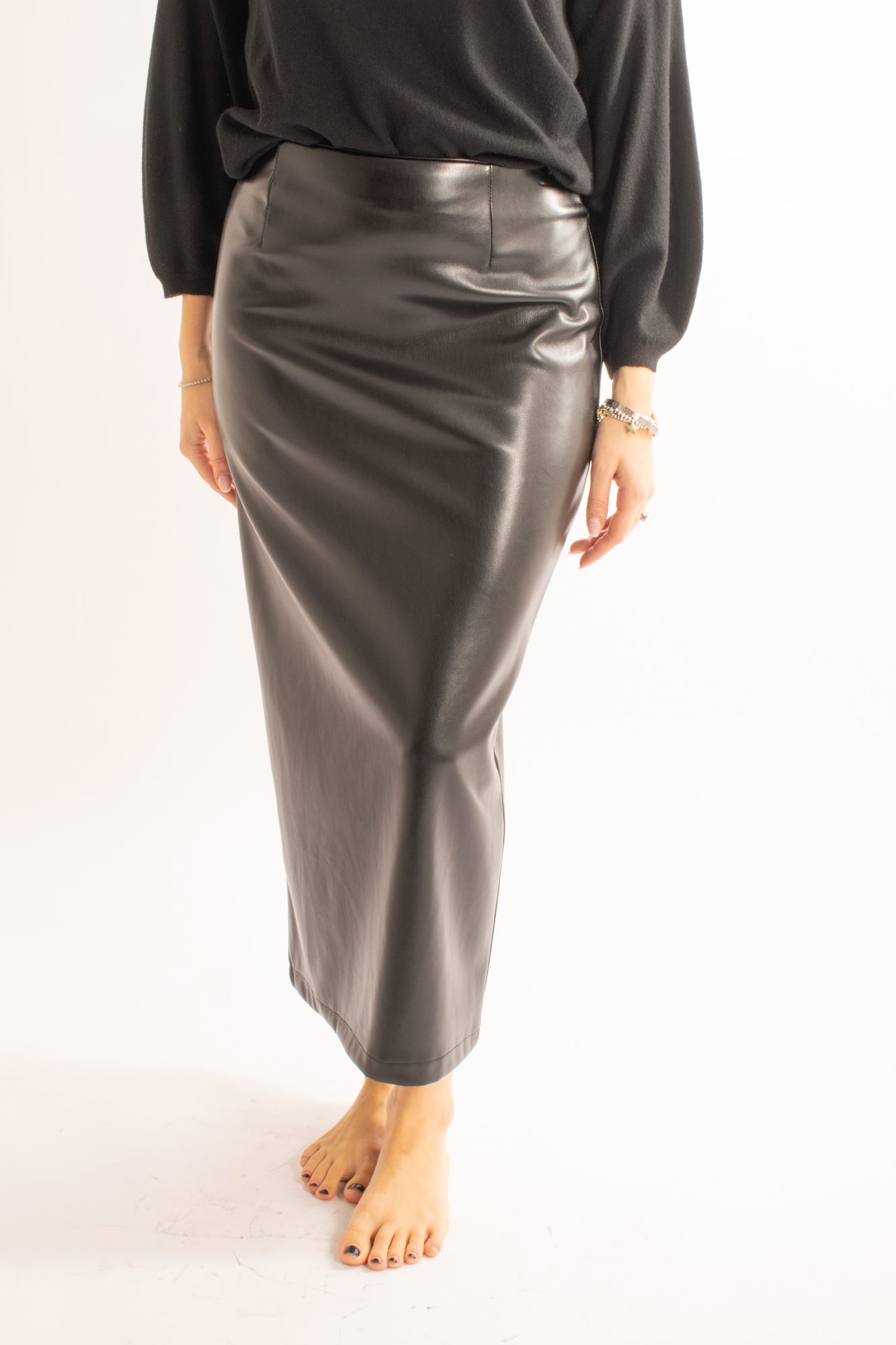 Longhette 3/4 eco Susy mix - Nero