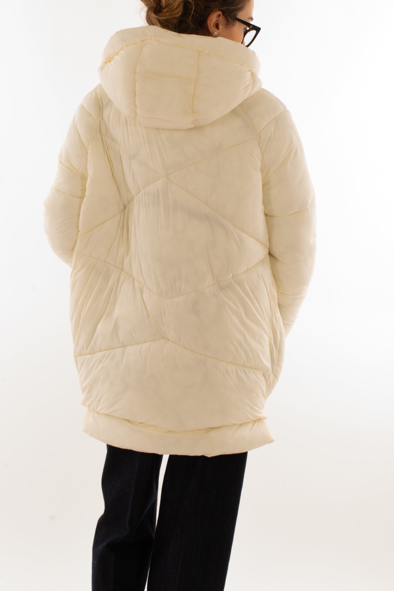 Piumino 3/4 Susy mix - Crema