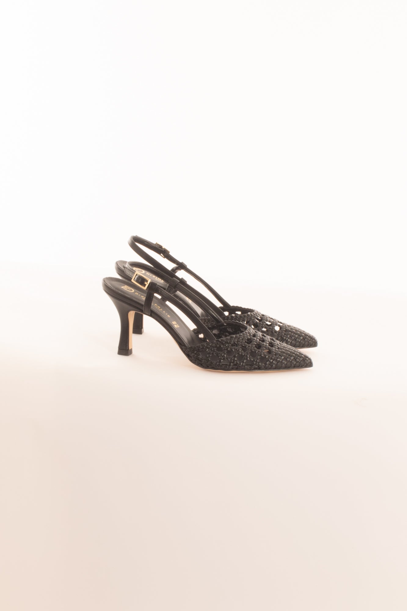 Scarpa sling back da Donna Divine follie - Nero