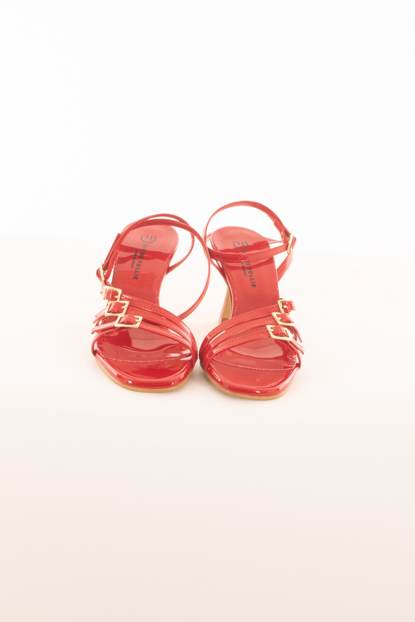 Scarpa sling back da Donna Divine follie - Rosso