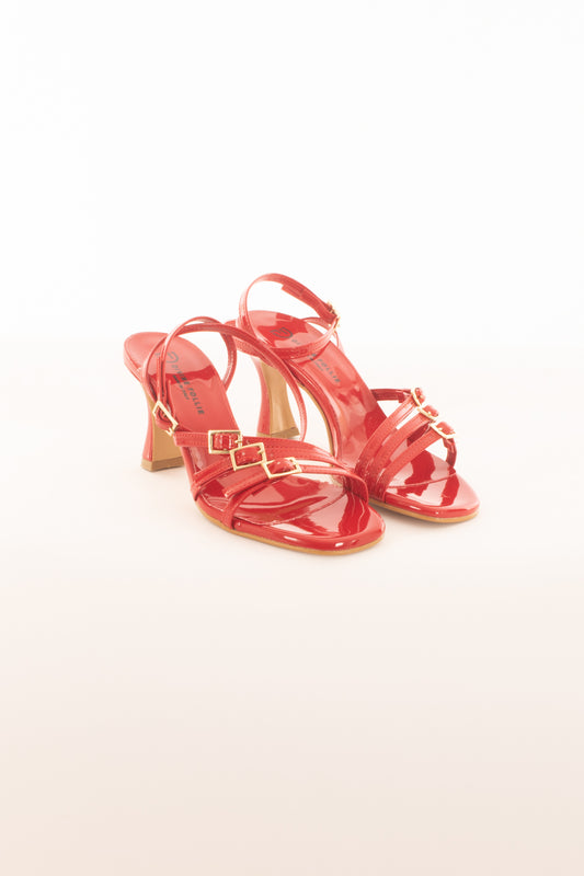 Scarpa sling back da Donna Divine follie - Rosso