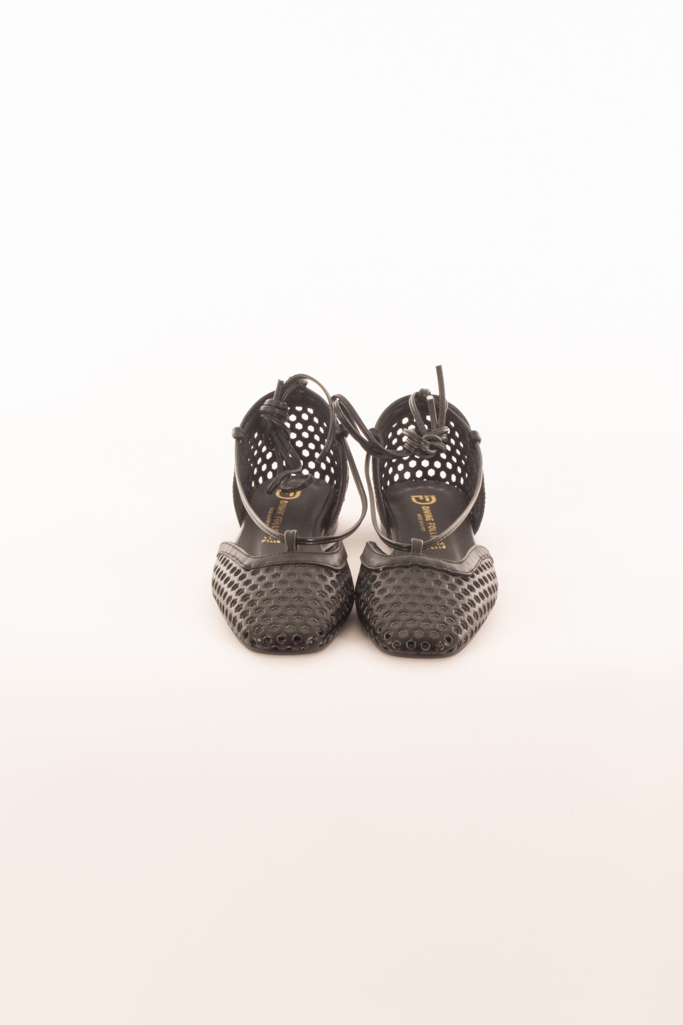 Ballerina in pelle da Donna Divine follie - Nero
