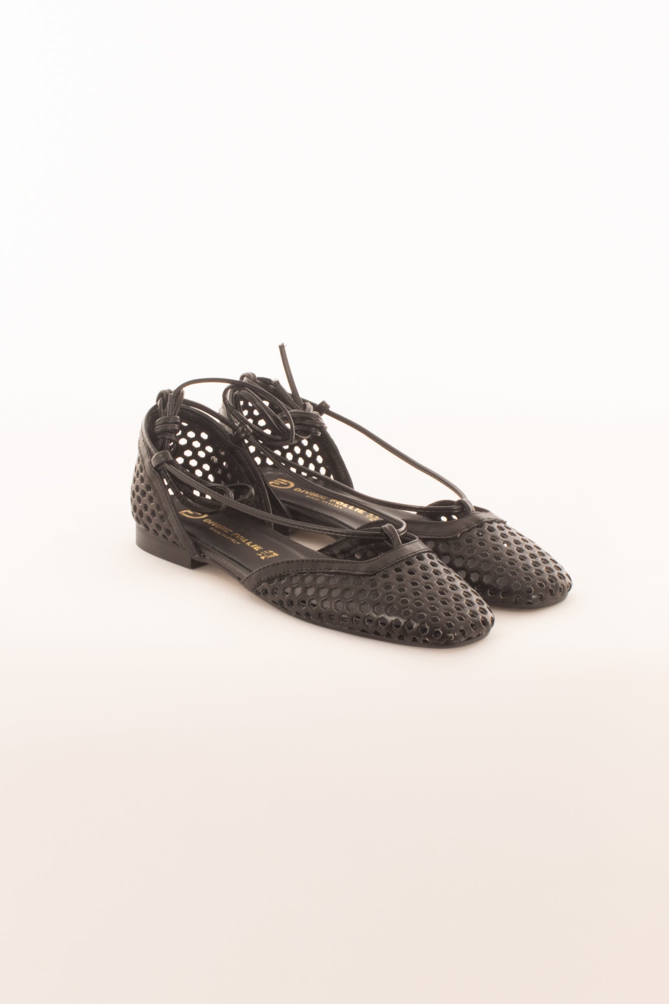 Ballerina in pelle da Donna Divine follie - Nero