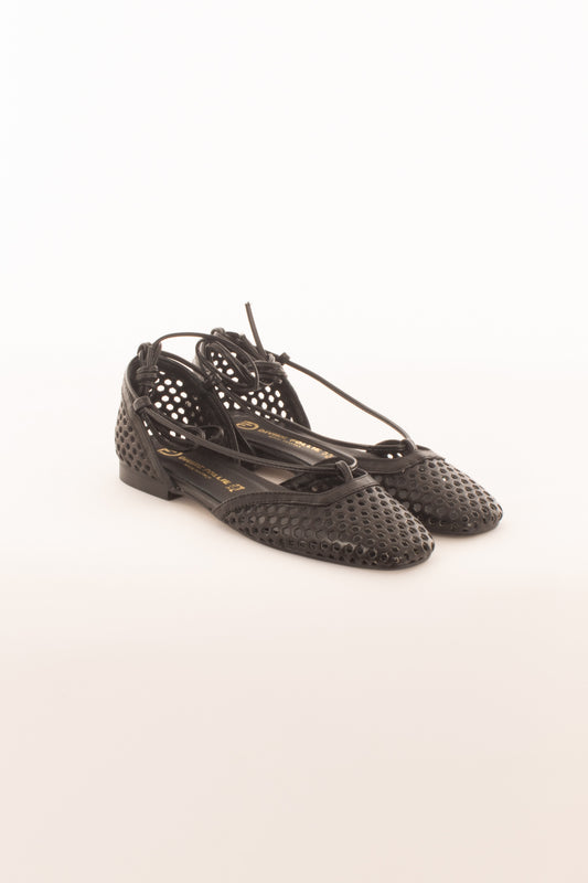 Ballerina in pelle da Donna Divine follie - Nero