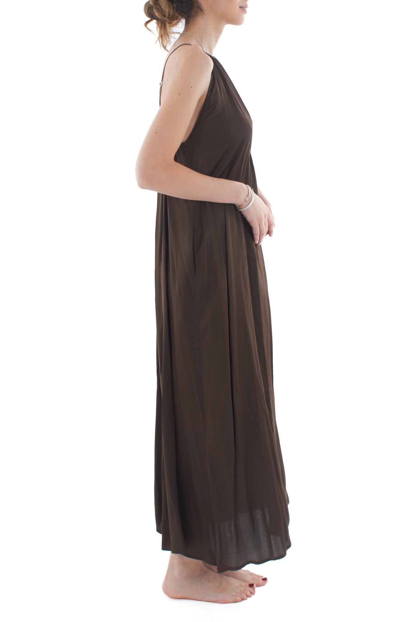 Abito lungo da Donna Dixie - Moro