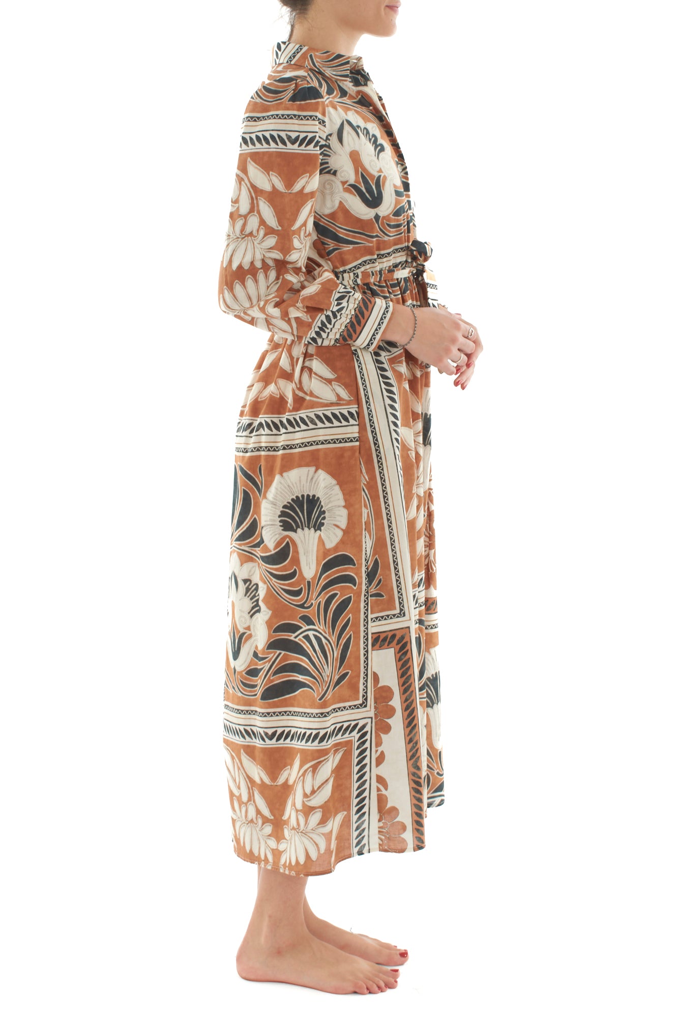Abito chemisier da Donna Dixie - Multicolor
