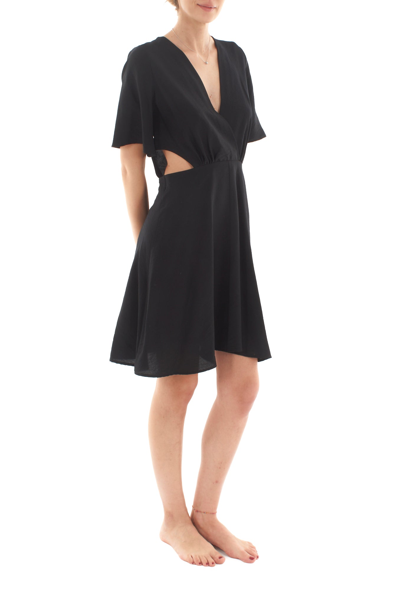 Abito con fori da donna Dixie - Nero