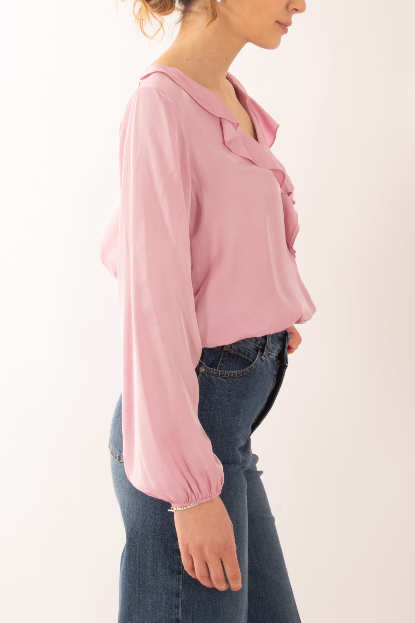 Blusa a v da Donna Dixie - Rosa
