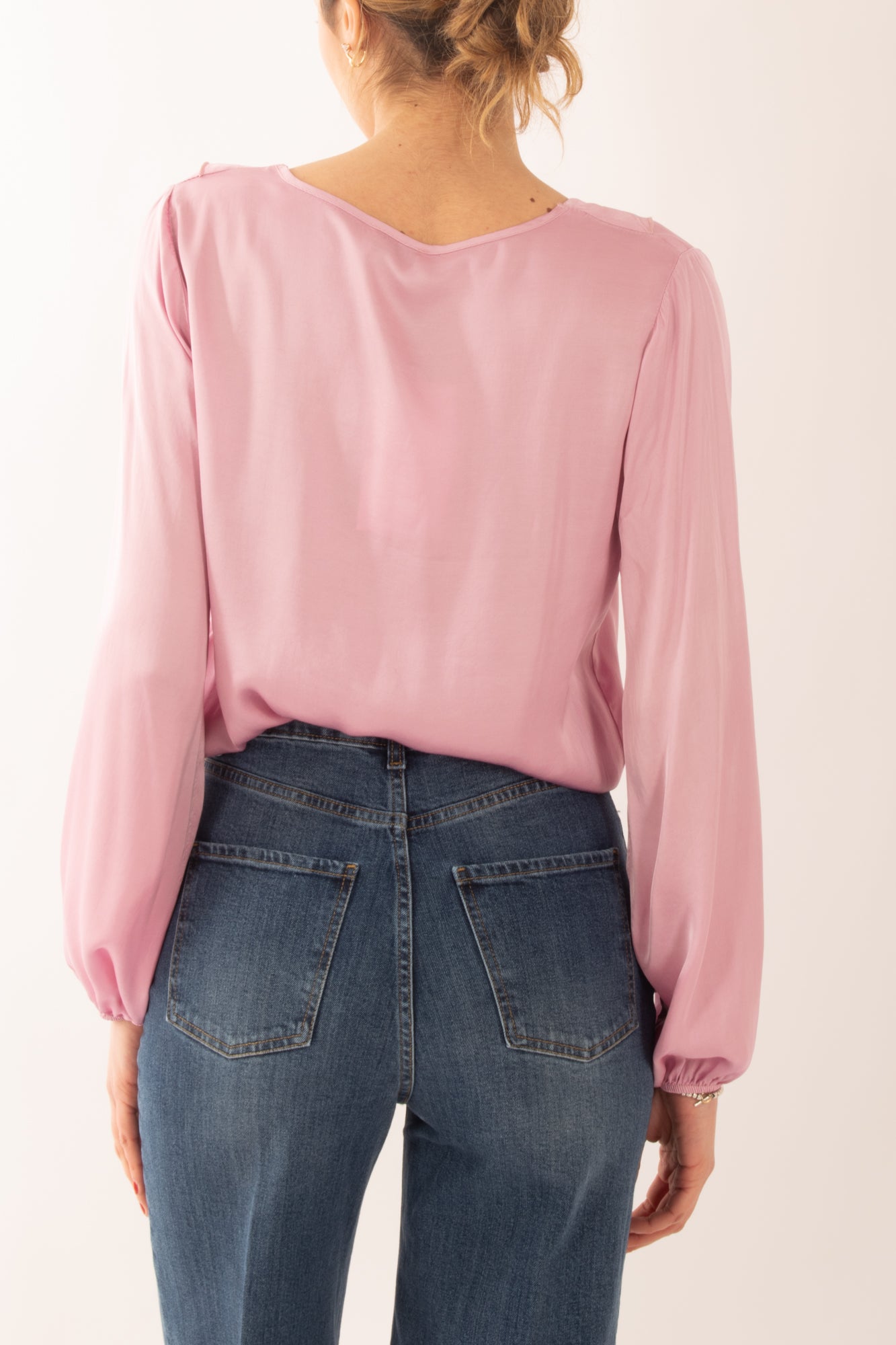 Blusa a v da Donna Dixie - Rosa
