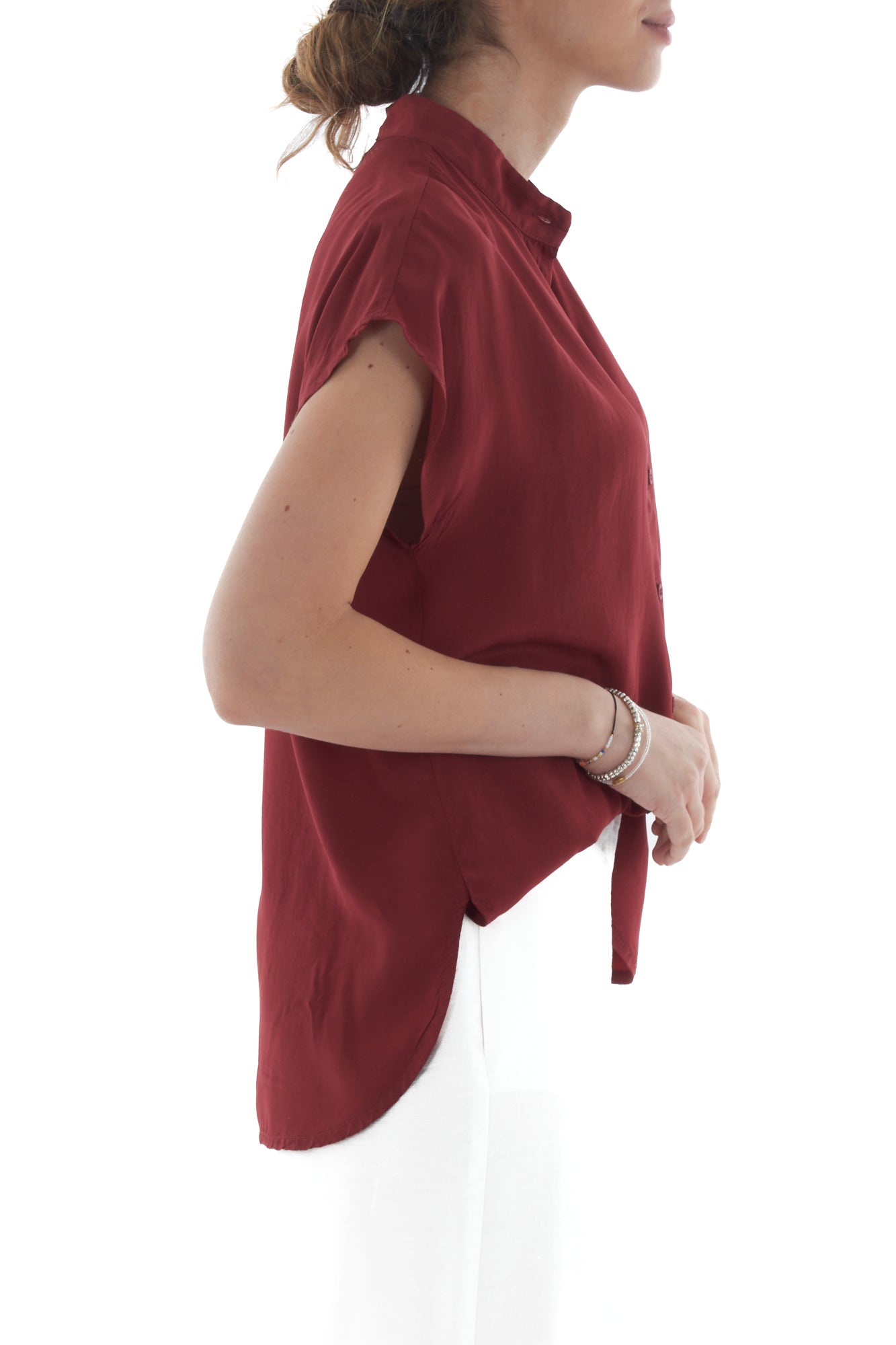 Camicia alla coreana da Donna Dixie - India