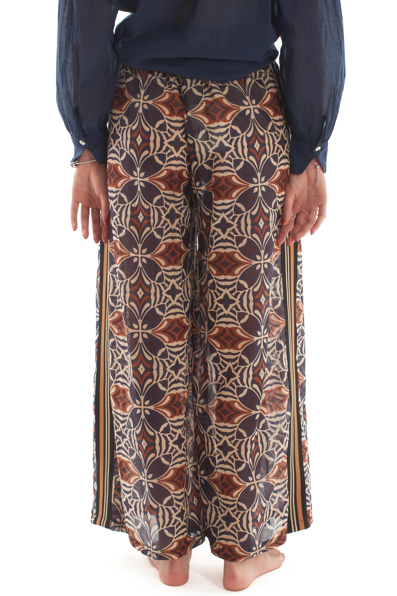 Pantalone in mussola da Donna Dixie - Unica