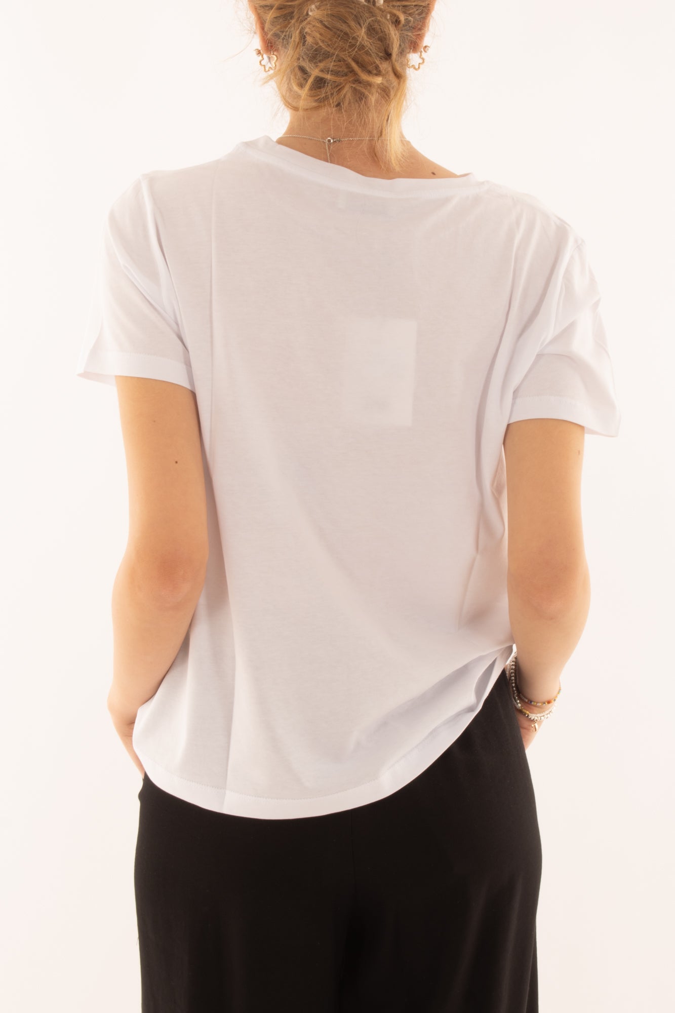 T-shirt con topolino da Donna - Dixie Bianco