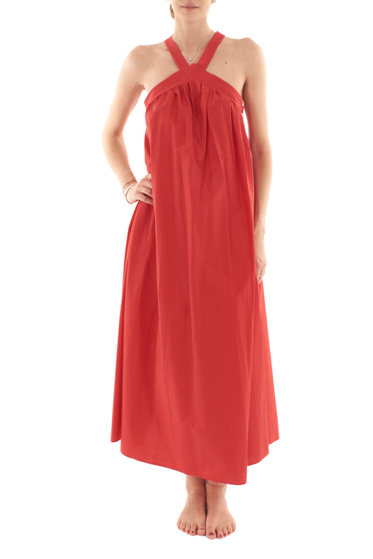Abito lungo ampio da Donna Imperial - Rosso