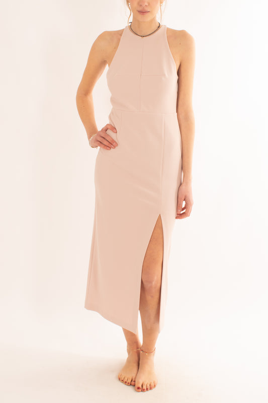 Abito lungo smanicato con scollatura da Donna Imperial - Candy