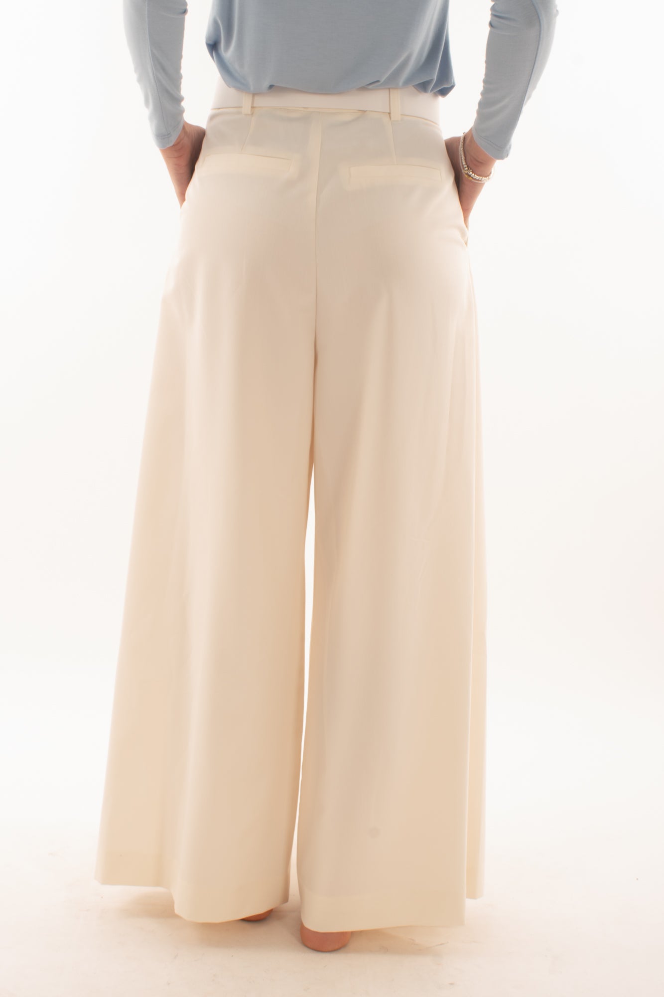 Pantalone mega palazzo da Donna Imperial - Burro