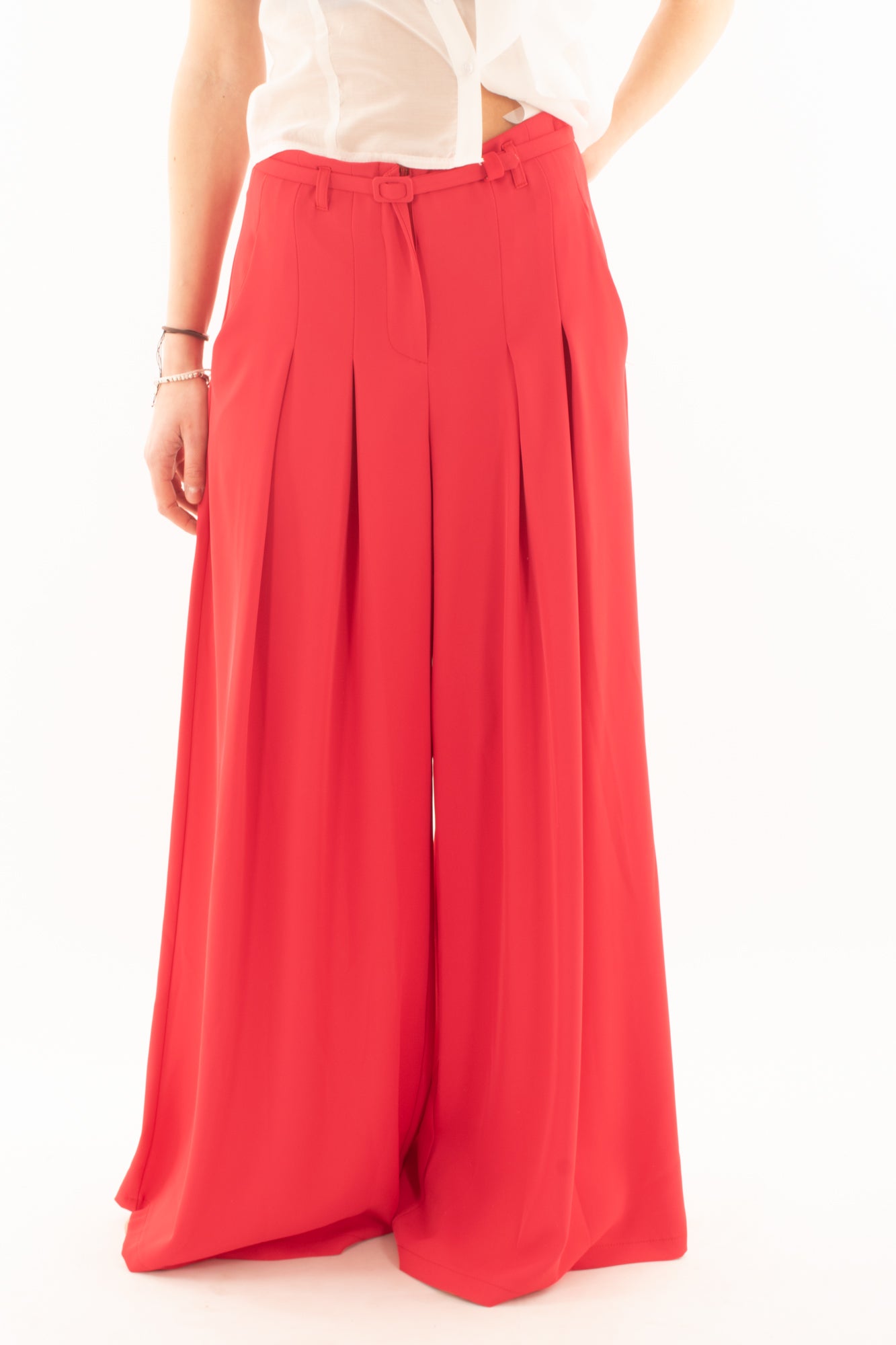 Pnatalone a palazzo da Donna Imperial - Rosso