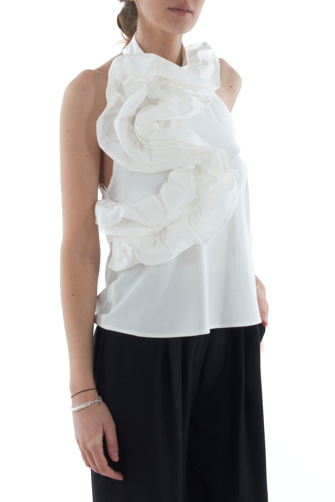 Top con rouge da Donna Imperil - Bianchi