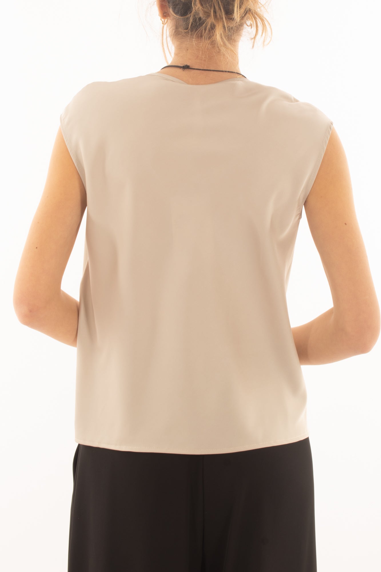 Blusa a v smanicata da Donna Imperial - Mastice