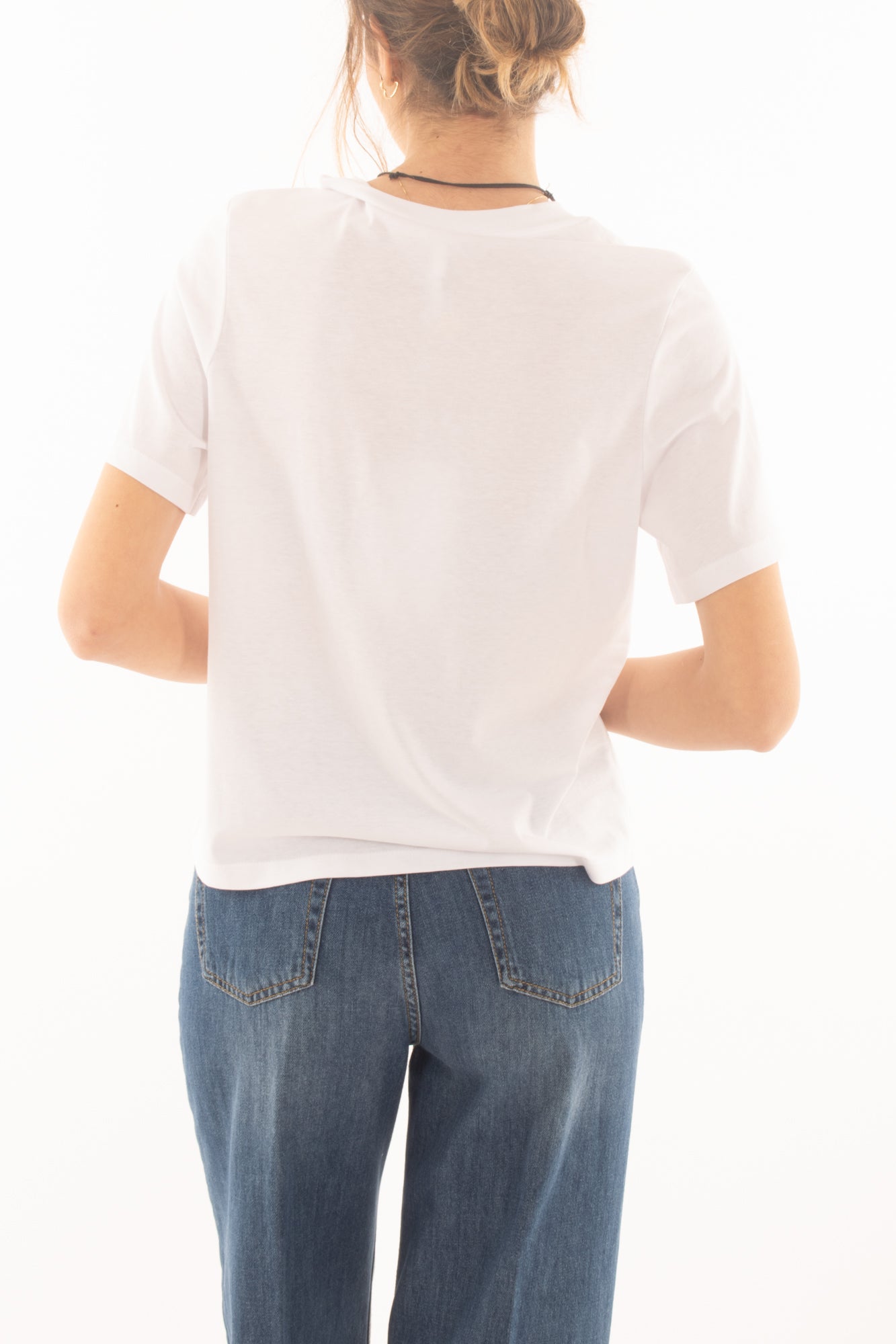 T-shirt con fiore da Donna Imperil - Bianco