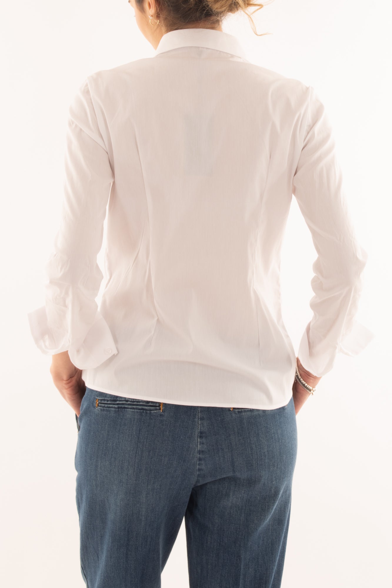 Camicia basica da Donna Metoo - Bianco