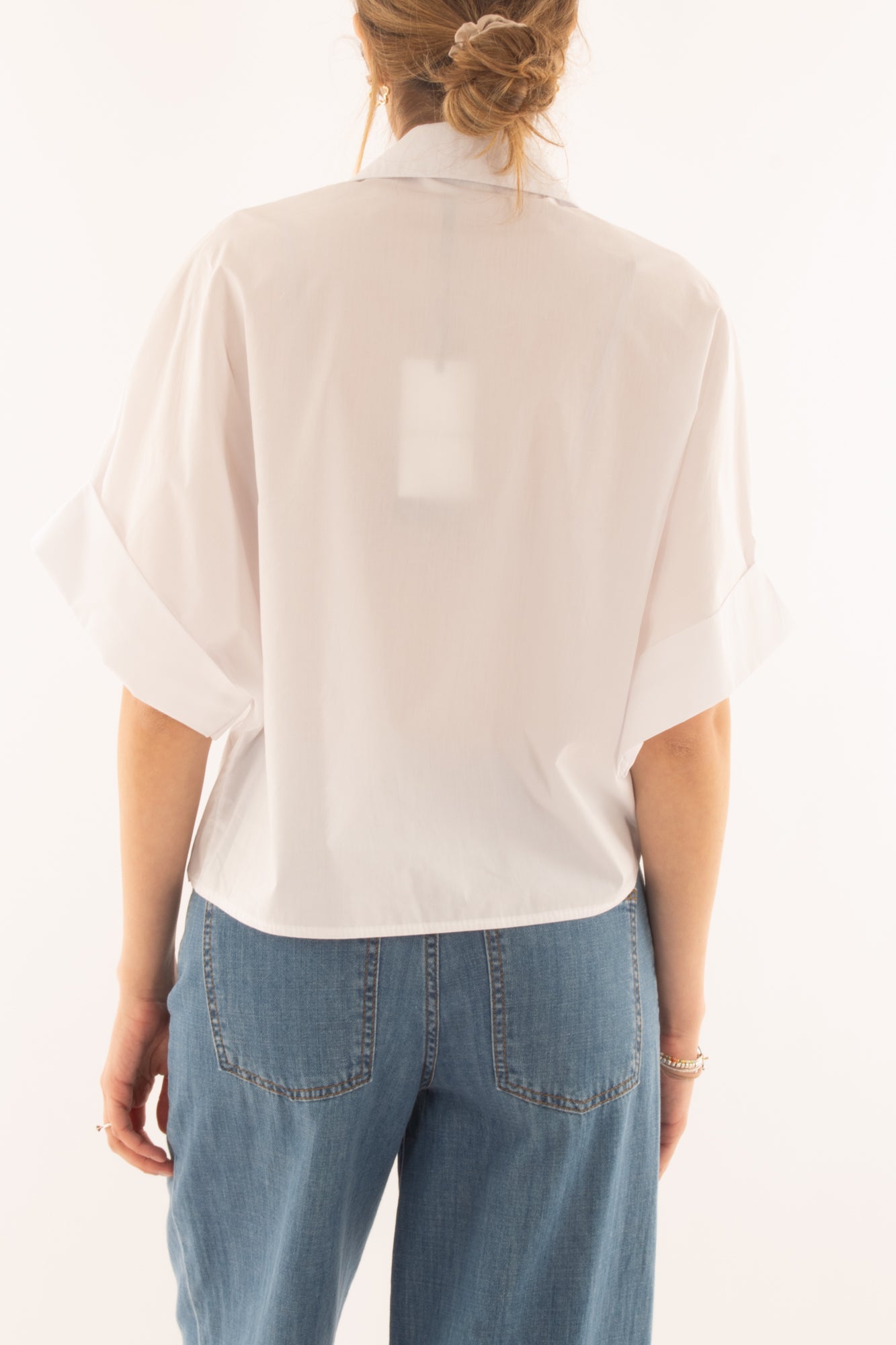 Camicia a scatoletta da Donna Metoo - Bianco