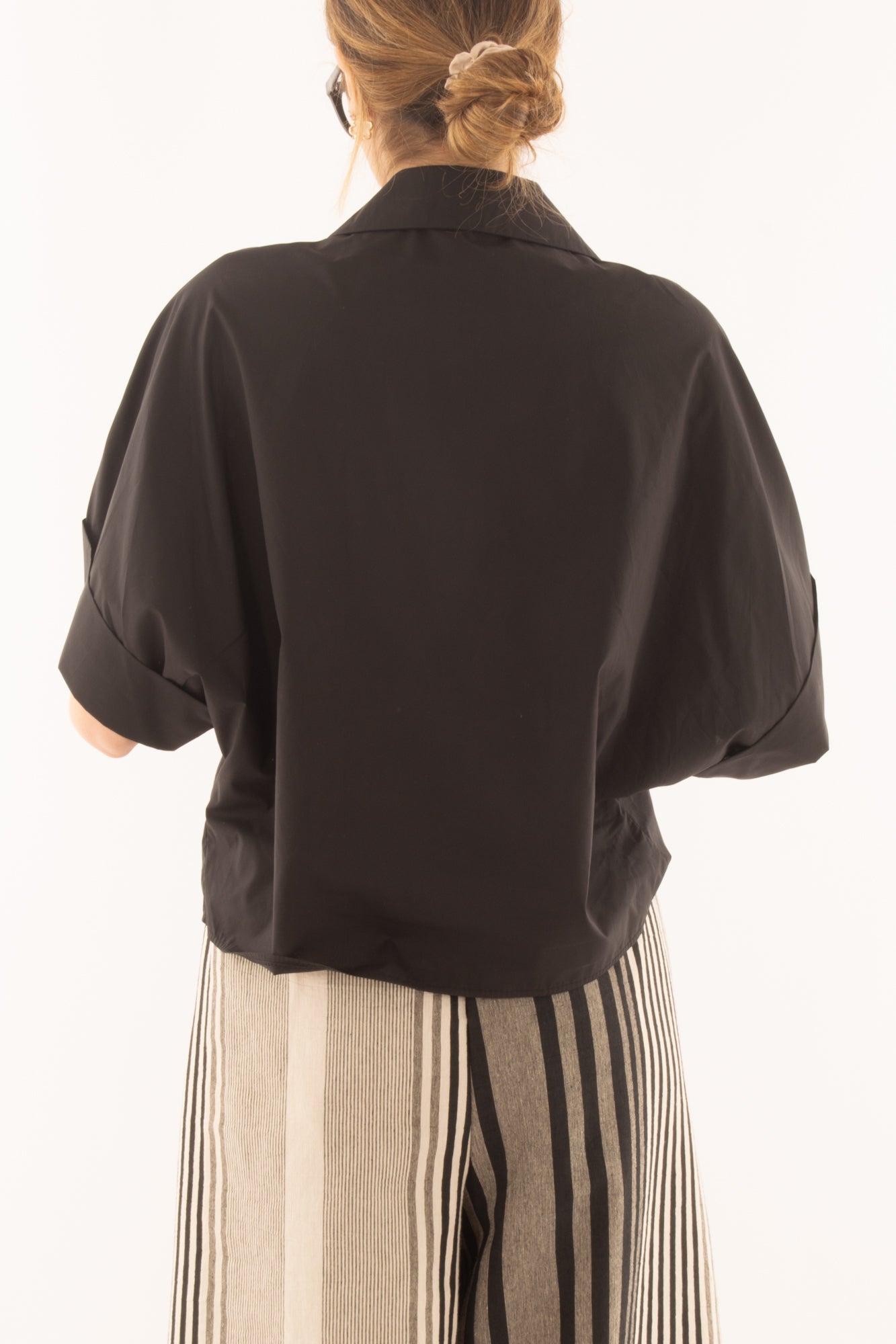 Camicia a scatoletta da Donna Metoo - Celeste