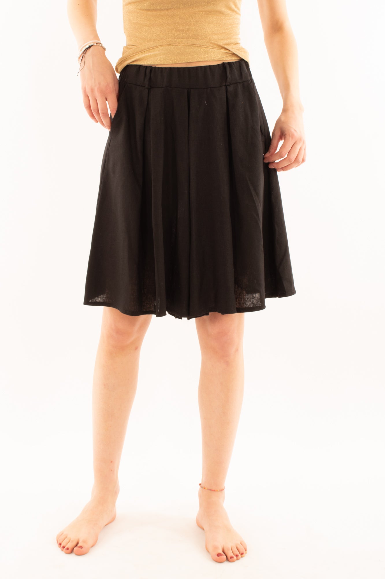 Short al ginocchio da Donna Metoo - Nero