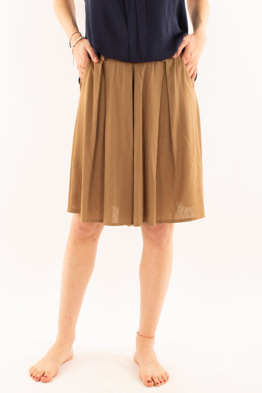 Short al ginocchio da Donna Metoo - Sabbia