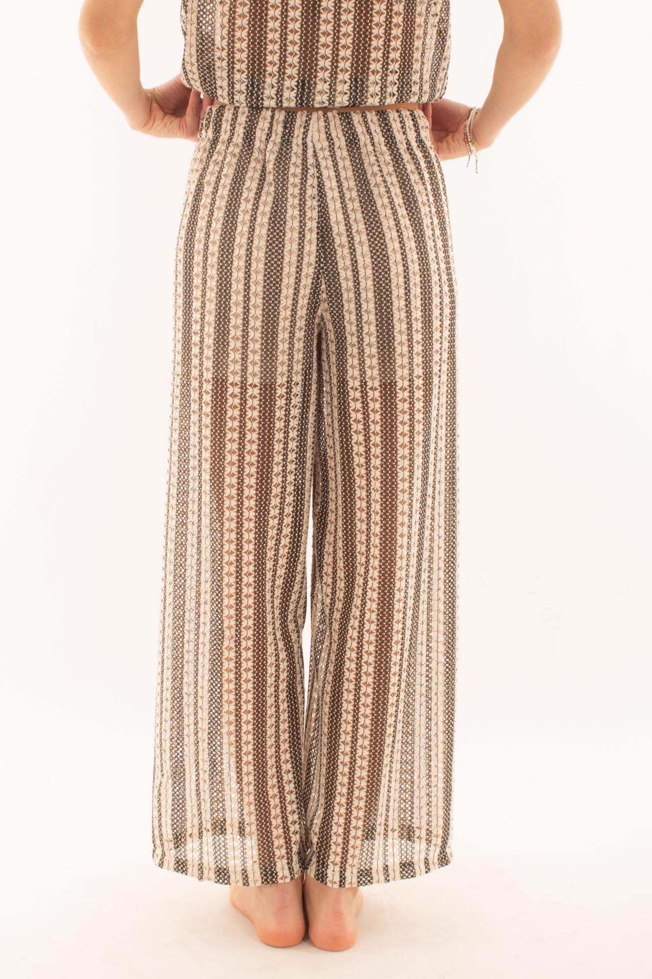 Pantalone uncinetto da Donna - Metoo Nero