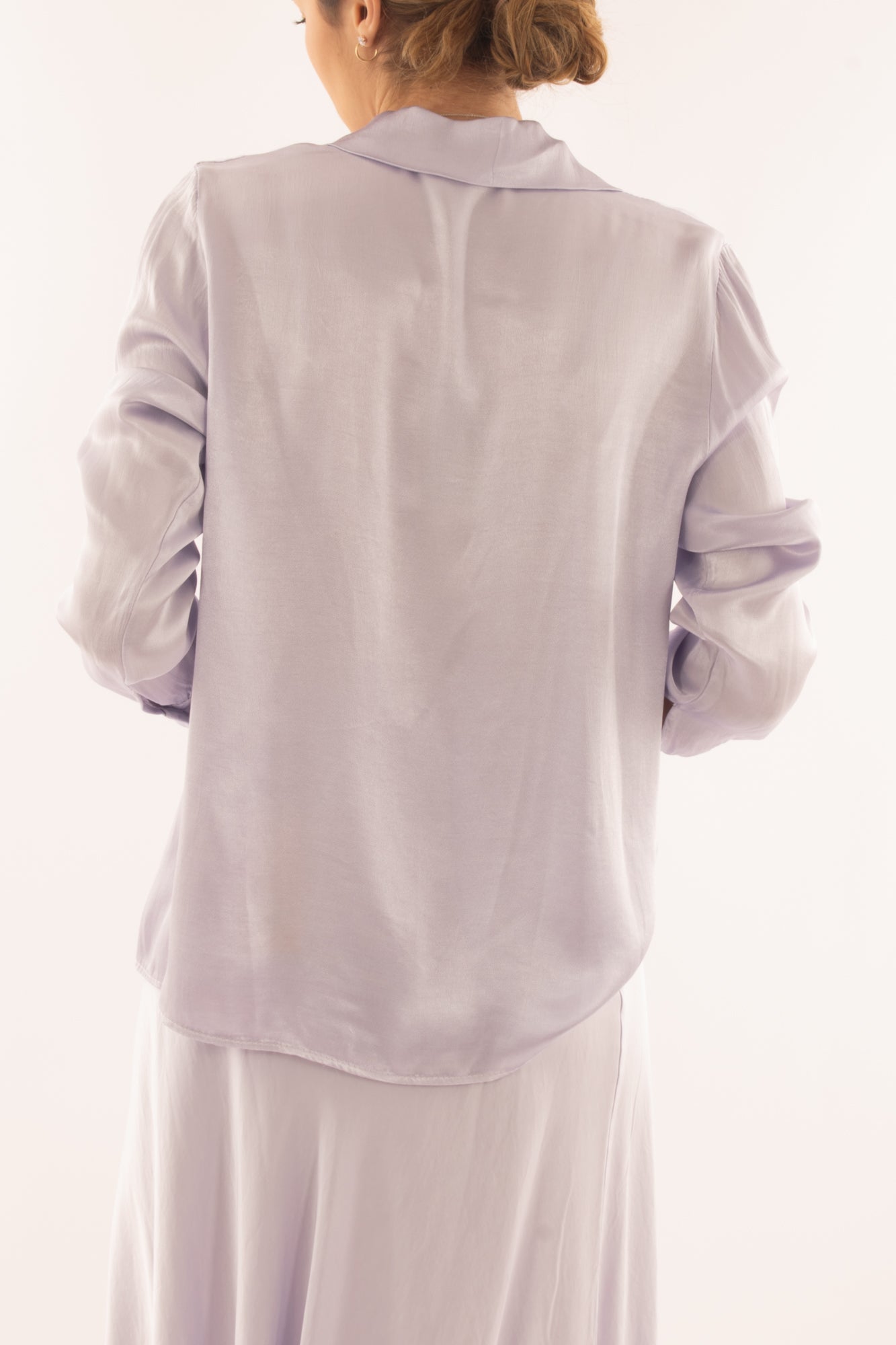Camicia con tasche da Donna Metoo - Lilla