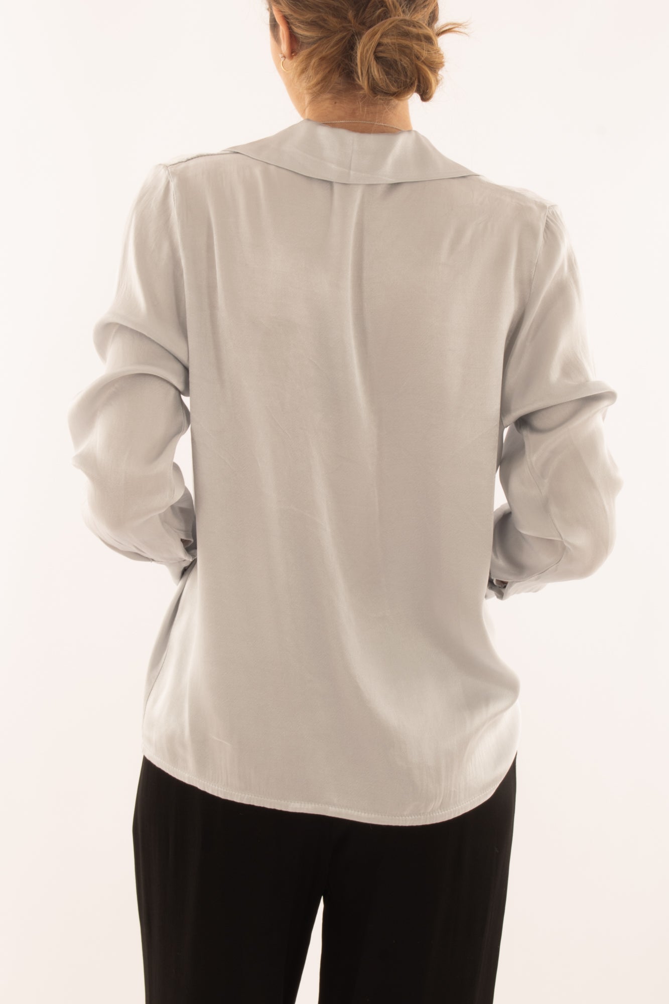 Camicia con tasche da Donna Metoo - Perla