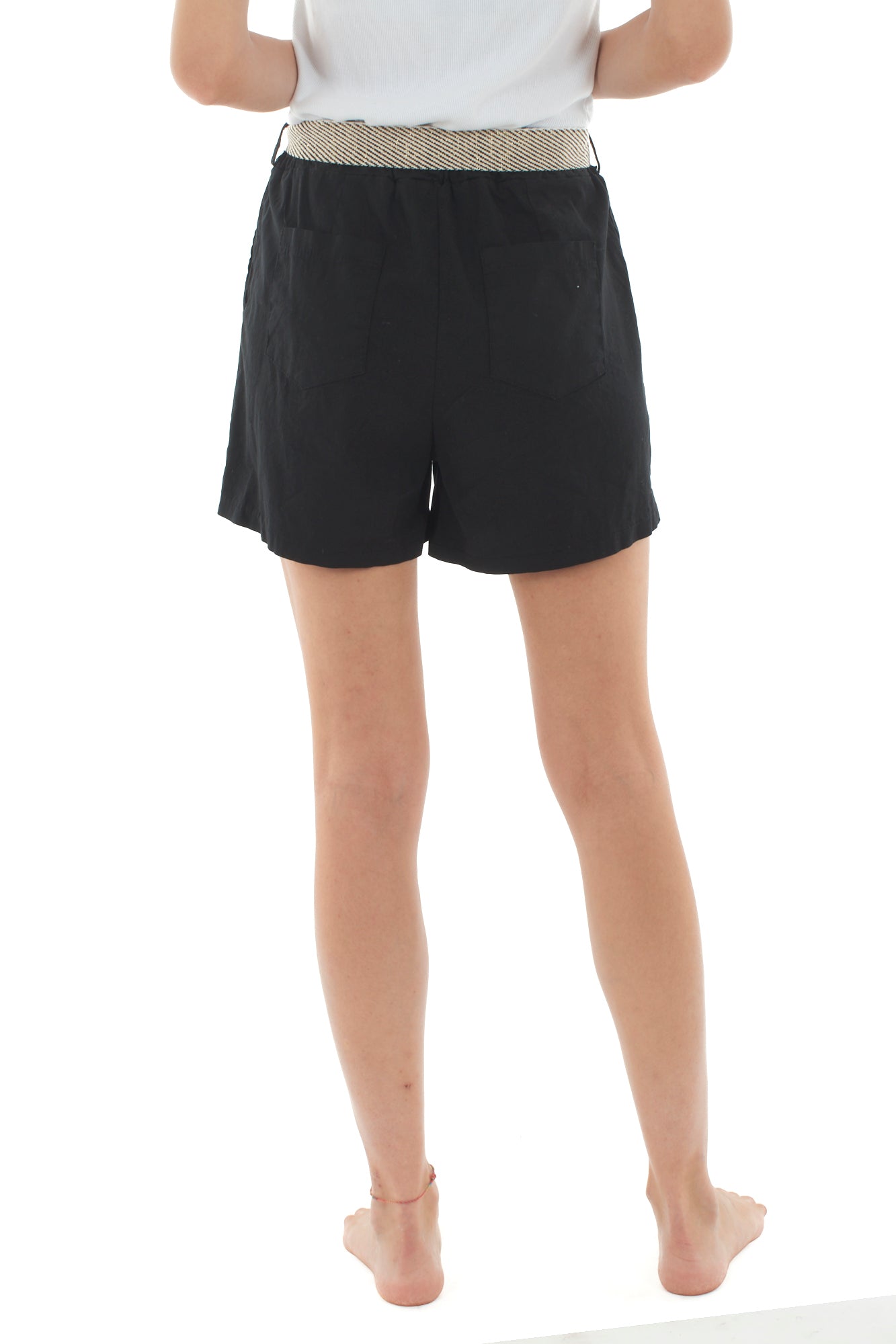 Short in cotone da Donna - Metoo - Nero