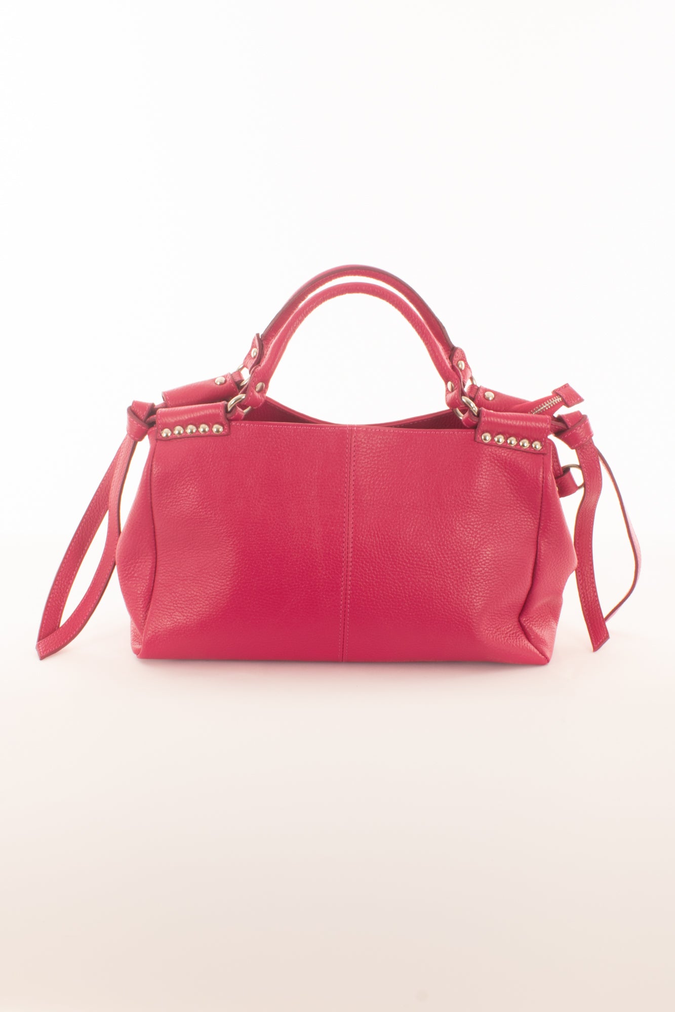 Borsa con borchie da Donna Metoo Fuxia