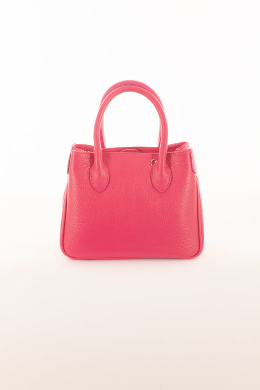 Borsa con doppio manico da Donna Metoo - Fuxia