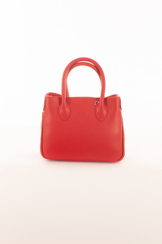 Borsa con doppio manico da Donna Metoo - Rosso