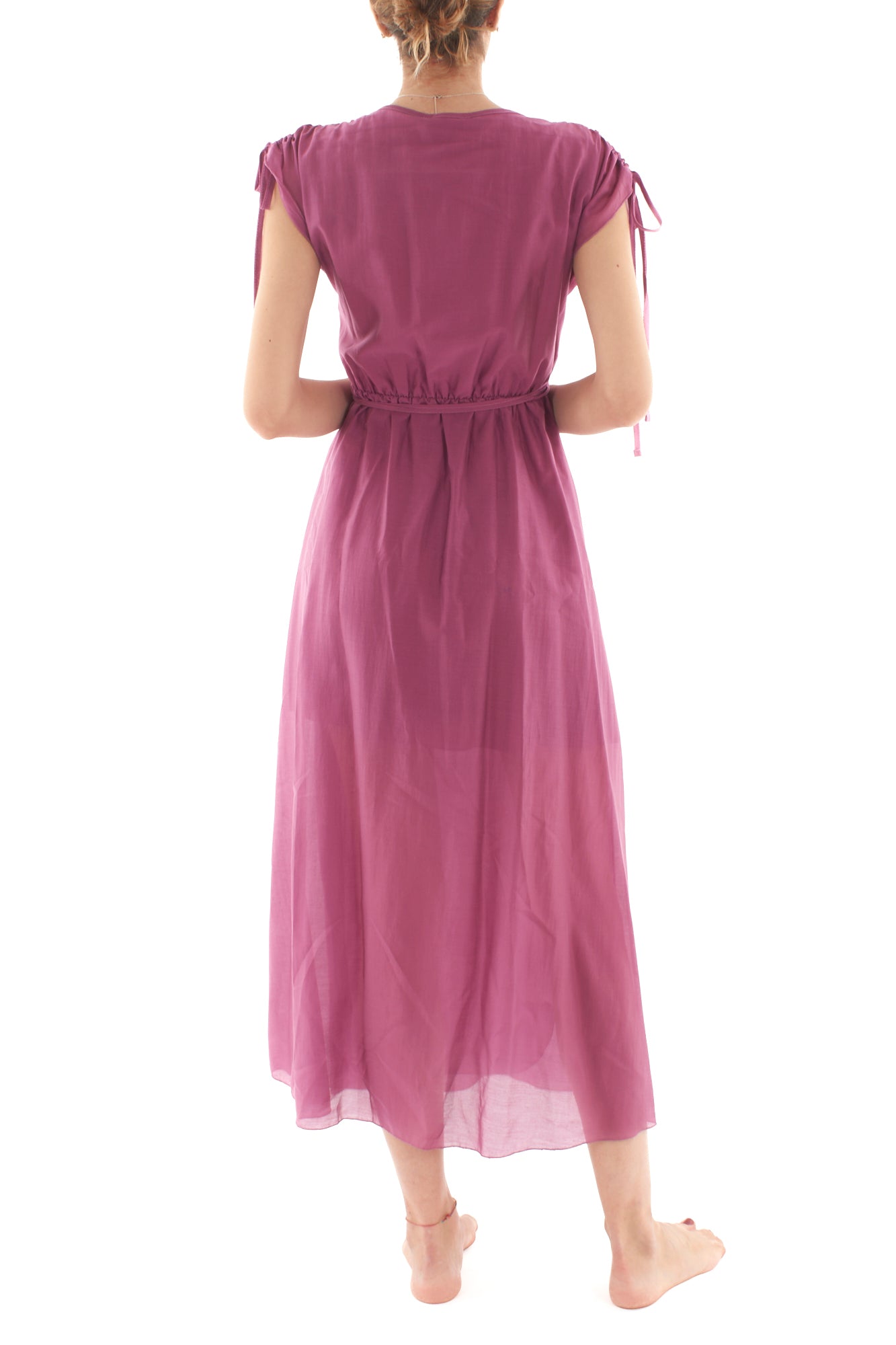 Abito a portafoglio da Donna Motel - Fucsia