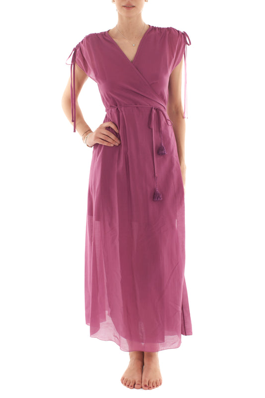Abito a portafoglio da Donna Motel - Fucsia