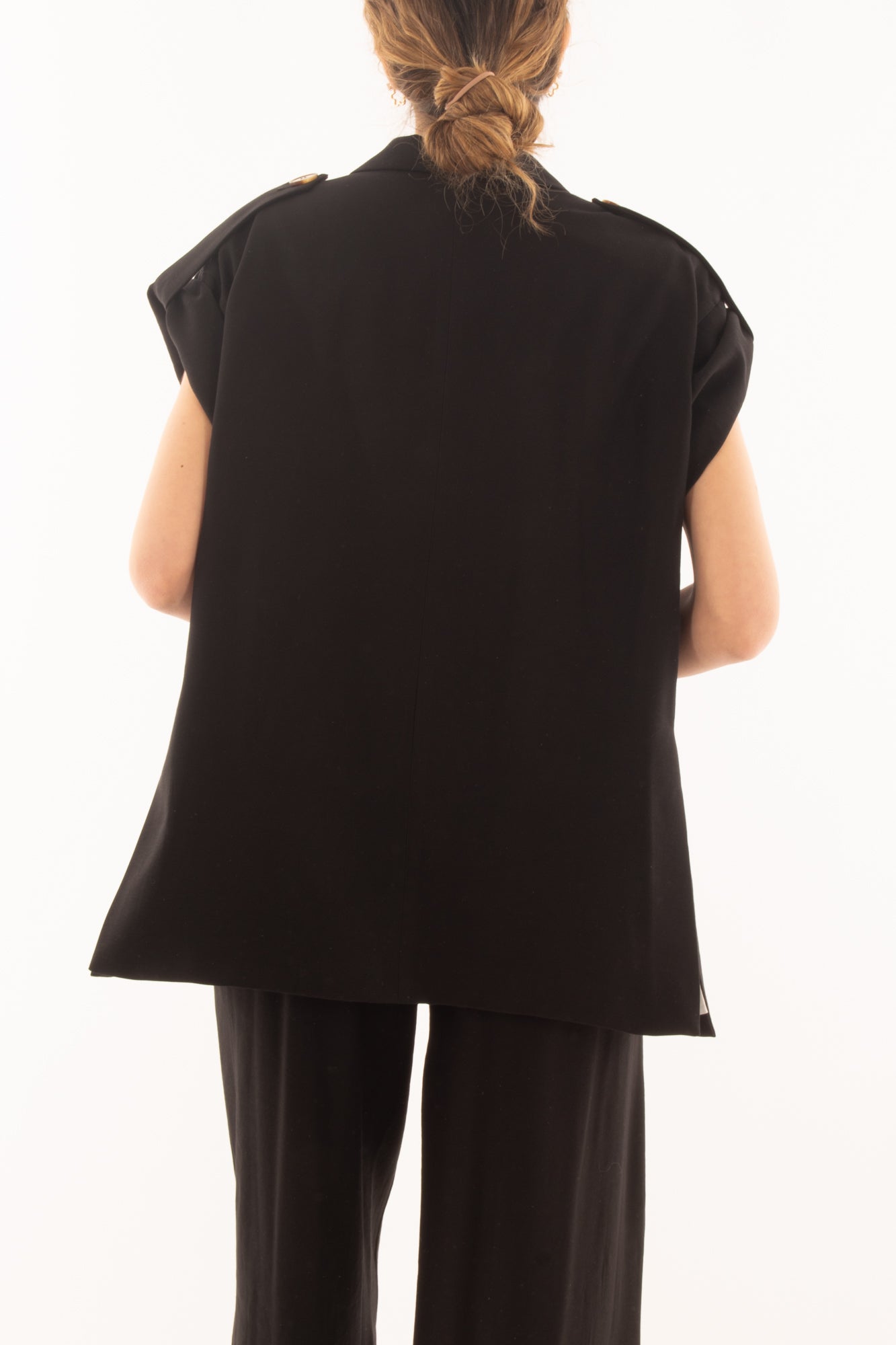 Giacca senza manica da Donna Motel - Nero